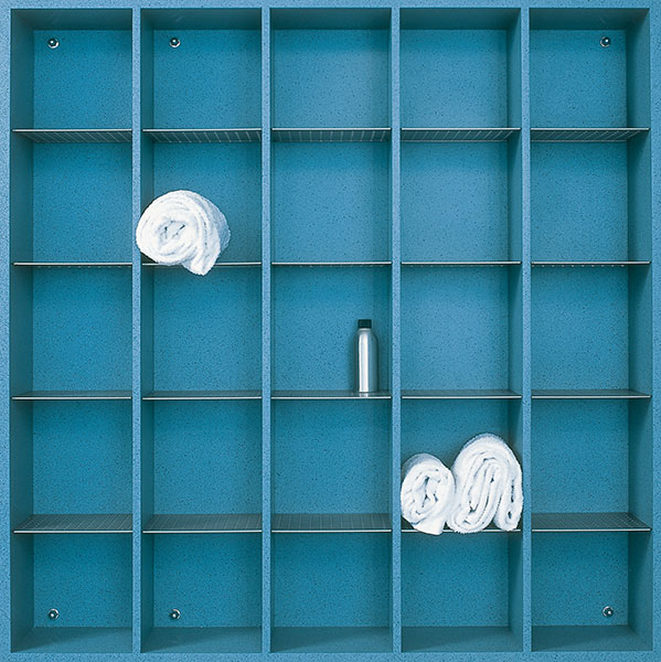 Swimming Hall shelving